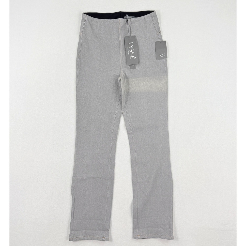 Lysse NY Boyfriend Denim (26" Cuffed Inseam) Size S Womens Uptown Grey